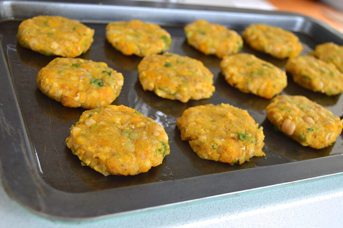 Chickpea Patties for Babies & Toddlers Recipe 10m + Organix